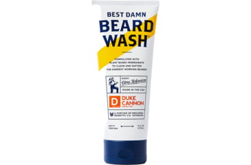 Image of Duke Cannon Supply Co Best Damn Beard Wash, White, Small, 02BDWASH