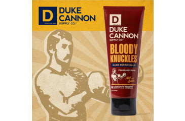 Image of Duke Cannon Supply Co Bloody Knuckles Hand Repair Balm, Burgundy, Small, 1000249
