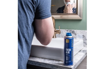 Image of Duke Cannon Supply Co Fresh Aloe Premium Shave Gel Foam, 8 oz, 8OZFRESHALOESHAVE