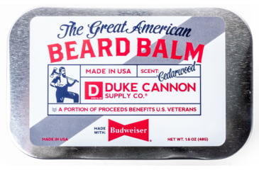 Image of Duke Cannon Supply Co Great American Budweiser Beard Balm, 1.6 oz, 04BDBALMBUDWEISER1