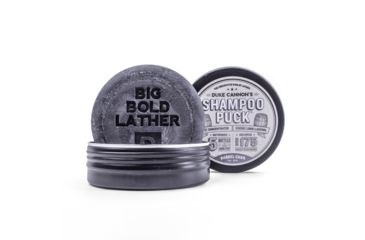 Image of Duke Cannon Supply Co Shampoo Puck Barrel Char, 4.5 oz Jar, SHAMPUCKBARRELCHAR