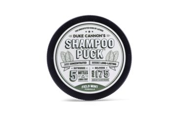 Image of Duke Cannon Supply Co Shampoo Puck Field Mint, 4.5 oz Jar, SHAMPUCKFIELDMINT