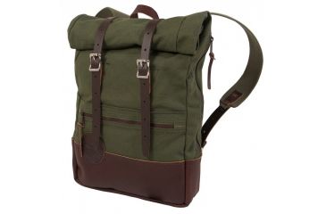 Image of Duluth Pack Deluxe Roll-Top Scout Pack-Olive Drab