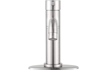 Image of Dura Faucet Single Handle Vessel RV Lavatory Faucet, Satin Nickel, DF-NML800-SN