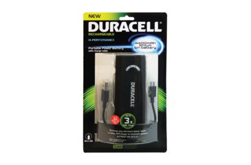 Image of Duracell 4400 mAh Powerbank, Black PRO510