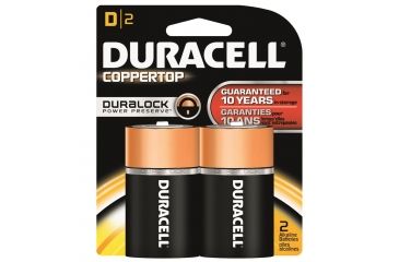 Image of Duracell Coppertop Battery, D 2 pk. MN1300B2Z