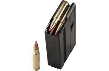 Image of Duramag Stainless Steel Magazine, SS Spring CPD Plate, 6.8 SPC/.224 Valkyrie/22 Nosler, 5RD, Matte, Black/Black, 5X68041187CPD-5RD
