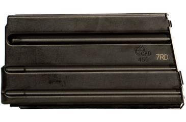 Image of Duramag SS Stainless Steel Magazine, Everflex Spring CPD Plate, .450 Bushmaster, 7RD, T360 Coating, Black/Black, 7X45041175CPD-7RD