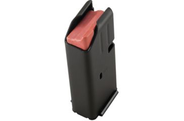 Image of Duramag Stainless Steel Magazine, SS Spring CPD Plate, 9mm, 10RD, Proprietary, Black/Orange, 1009041178CPD-10RD