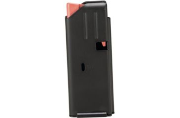 Image of Duramag Stainless Steel Magazine, SS Spring CPD Plate, 9mm, 10RD, Proprietary, Black/Orange, 1009041178CPD-10RD