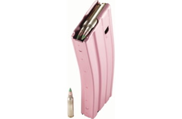 Image of Duramag AR-15 .223 Rem 30 Round Aluminum Rifle Magazine, Pink/Black, 3023003175CPD-30RD