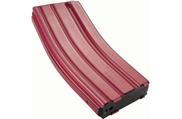 Image of Duramag Speed AR-15 Rifle Magazine, .223 Rem/.300 Blackout/5.56x45mm NATO, 30 Round, Red w/ Black Follower Detachable, 1 Pack, Aluminum, 3023004175CPD-30RD