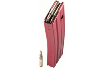 Image of Duramag AR-15 .223 Rem 30 Round Aluminum Rifle Magazine, Red/Black, 3023004175CPD-30RD