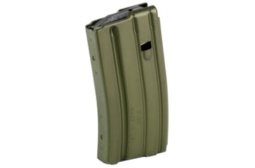 Image of Duramag AR-15 5.56/300BLK 20 Round Aluminum Rifle Magazine, OD Green/Black, 2023008175CPD-20RD
