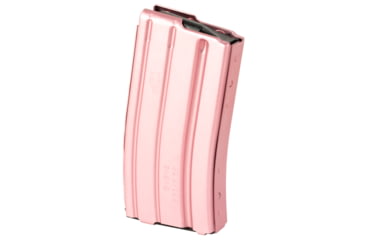 Image of Duramag AR-15 5.56/300BLK 20 Round Aluminum Rifle Magazine, Pink/Black, 2023003175CPD-20RD