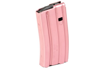 Image of Duramag AR-15 5.56/300BLK 20 Round Aluminum Rifle Magazine, Pink/Black, 2023003175CPD-20RD