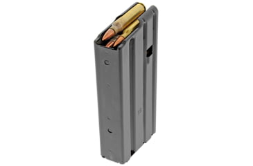 Image of Duramag AR-15 5.56/300BLK 20 Round SS Rifle Magazine, Black/Orange, 2023041178CPD-20RD