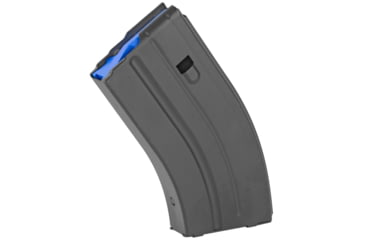 Image of Duramag AR-15 6.5 Grendel 20 Round SS Rifle Magazine, Black/Blue, 2065041206CPD-20RD