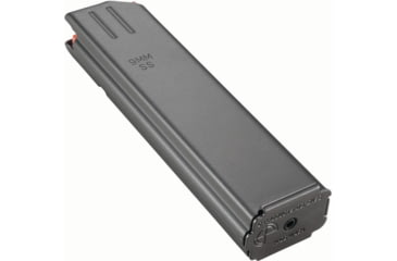 Image of Duramag AR-15 9mm 20 Round Rifle Magazine, Black/Orange, 2009041178CPD-20RD