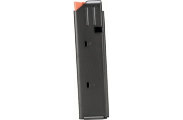 Image of Duramag AR-15 9mm 20 Round Rifle Magazine, Black/Orange, 2009041178CPD-20RD