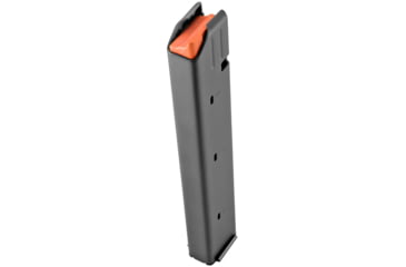 Image of Duramag AR-15 9mm 32 Round Stainless Steel Rifle Magazine, Black/Orange, 3209041178CPD-32RD