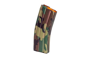 Image of Duramag Magazine, 223 Remington/556NATO, 30 Rounds, Fits AR15 Rifles, Orange Follower, Anodized Finish, M81 Camo