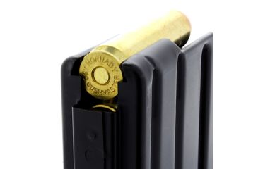Image of Duramag Stainless Steel Magazine, SS Spring CPD Plate, .450 Bushmaster, 5RD, Matte, Black/Black, 5X45041175CPD-5RD