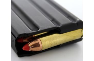 Image of Duramag Stainless Steel Magazine, SS Spring CPD Plate, .450 Bushmaster, 5RD, Matte, Black/Black, 5X45041175CPD-5RD