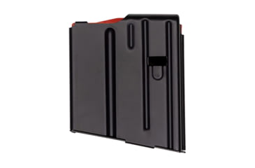 Image of DuraMag SS, Magazine, 308 Winchester/.277 Fury, 5 Rounds, Fits SR25/DPMS Pattern AR10 Rifles, Orange AGF Follower, Stainless Steel, Black, 5X08041178CPD