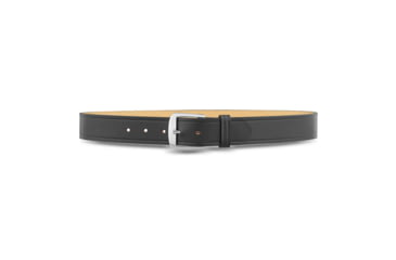 Image of 1-1/2" Plain Leather Garrison Belt with Nickel Buckle