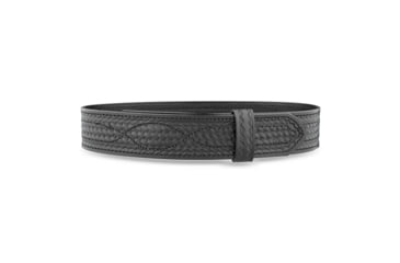 Image of 2-1/4" Basketweave Leather Buckleless Outer Belt