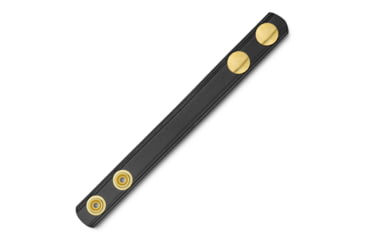 Image of DutyMan 2in High-Gloss Leather Belt Keeper, Gold, 2231G