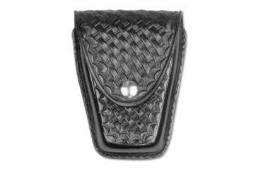 Image of Basketweave Leather Standard Closed Single Cuff Case
