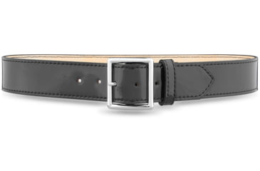Image of DutyMan 1-3/4inch Hi-gloss Leather Garrison Belt With Nickel Buckle DTY-1631-36-9031