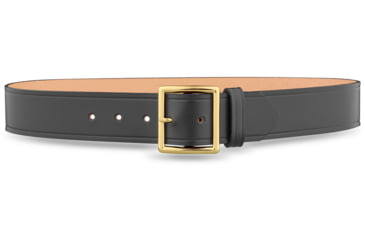 Image of DutyMan 1-3/4inch Plain Leather Garrison Belt With Gold Buckle DTY-1611-34-9032