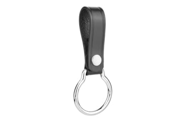 Image of Plain Leather D Cell Flashlight Strap with Metal Ring