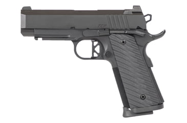 Image of Dan Wesson TCP Pistol, 9mm Luger, 4in barrel, aluminum alloy frame, custom G10 grip, recoil operated semi-automatic, brass bead front, U-Notch rear, 8 round magazine, DW-TCP-9MM-4-1-FRRMPG