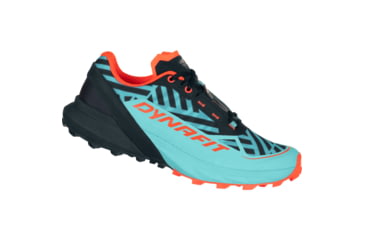 Image of Dynafit Ultra 50 Graphic Trail Running Shoes - Womens, Blueberry/Fluo Coral, 7, 08-0000064083-3019-7