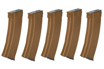 Image of E&amp;L Manufacturing 74N Mid-Cap, 120 Rounds, Rifle Magazine Box Set, 5 Pieces, Bakelite, 120, EL-74NAX5