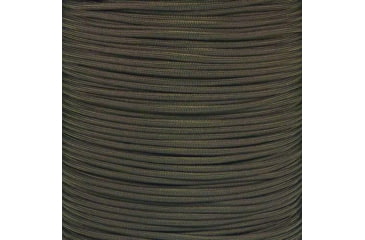 Image of E.L. Wood Braiding Co. Inc. Mero 550 Paracord - 1000 550 lb - Olive Drab, JD015