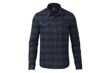 Image of KUIU Field Flannel Shirt - Men's, Steel Blue Buffalo Check, 3XL, Cotton, Adult, Male, 7462080446622