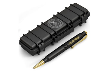 Image of Old Southern Brass U.S. Air Force .308 Real Bullet Casing Twist Pen - Matte Black BEB06ED8, OSB-308TP-AFBLK