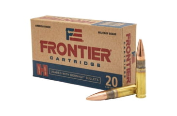 Image of Hornady Frontier Rifle Ammo .300 BLK 125 gr FMJ 2175 fps 200/ct 10 Boxes of 20/rd 58C084FC, FRFR400C