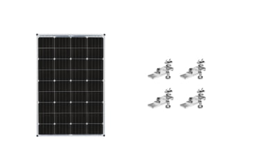 Image of Zamp Solar 115 Watt Solar Panel Expansion Kit, Multi, One Size, KIT1008