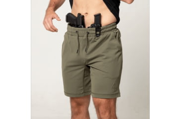 Image of Crucial Concealment Carrier Shorts 8 - Olive Drab E27E29A1, No Belt, S, FF004016