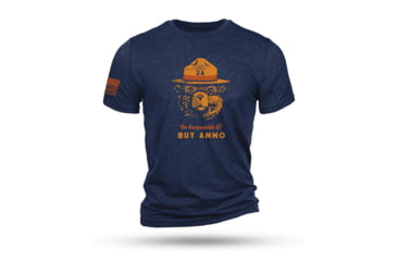 Image of Nine Line 2A Bear Navy Triblend T-Shirt M 78AB510B, NV2ABEARTSTRINAVYM