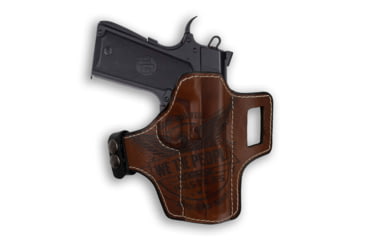 Image of We the People Holsters Kimber 1911 4 No Rail Only Independence Leather Owb Holster 0ECC5389, 6813818552418