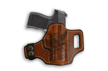 Image of Wethepeopleholsters.Com Sig Sauer P365 9MM/380 Independence Leather OWB Holster, sig-sauer-p365-independence-leather-owb-holster