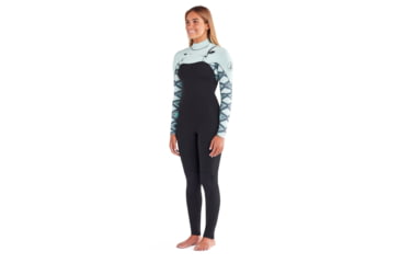 Image of Body Glove Tribal Stellar 4/3mm Womens Chest Zip Fullsuit - Tribal DF22B984, 5/6, Tribal, 19139W-TRIBAL-5/6