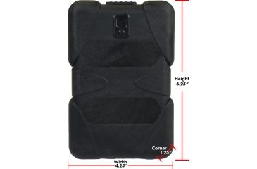 Image of EAA ABDO Basic Portable Safe, Fits Most Super Compact 380ACP/32ACP Pistols, Black, ABDO1-BASIC, EDEMO1
